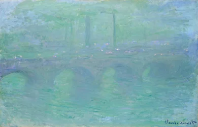 Waterloo-Brücke bei Dämmerung, 1904